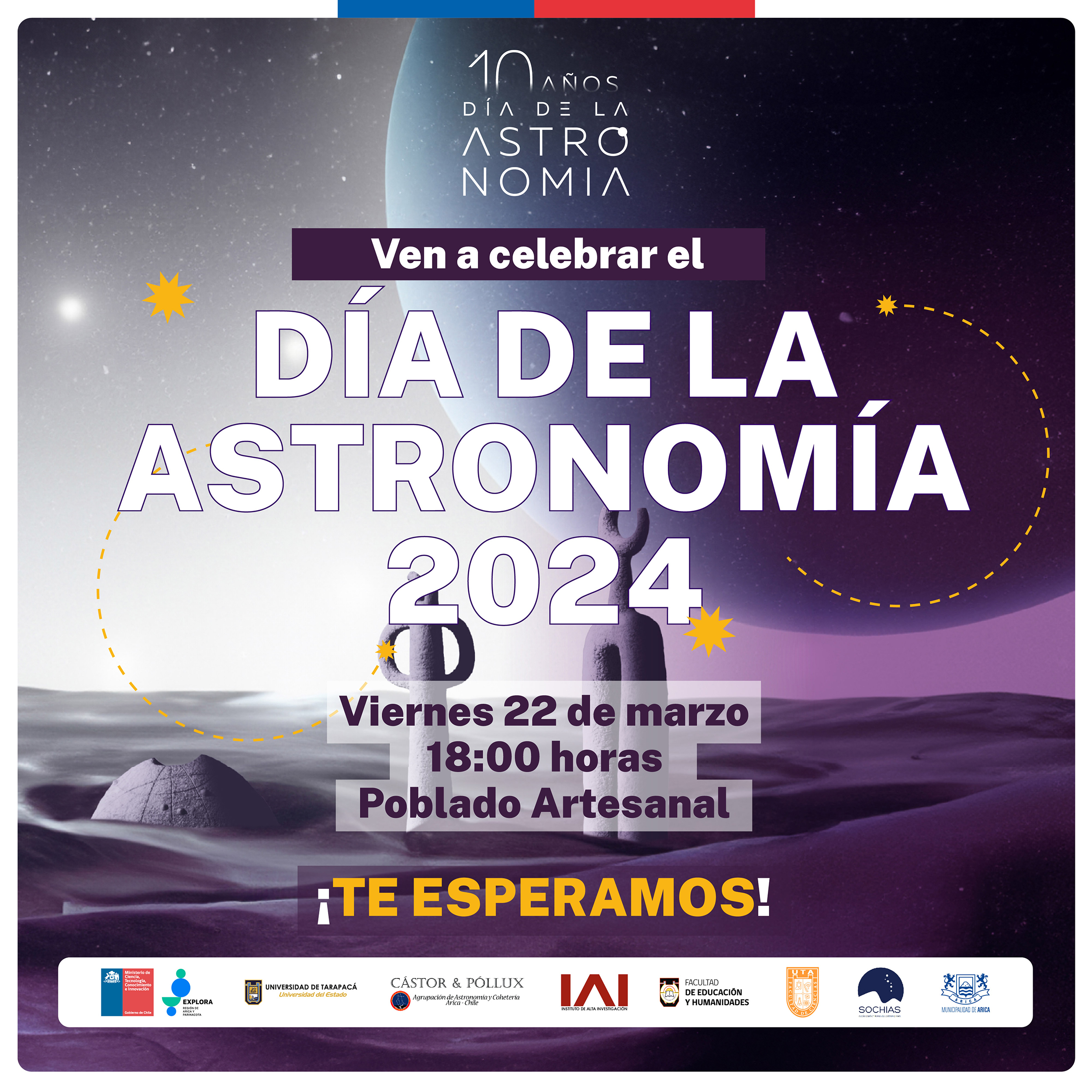 Día de la Astronomía en Poblado Artesanal de  Arica
