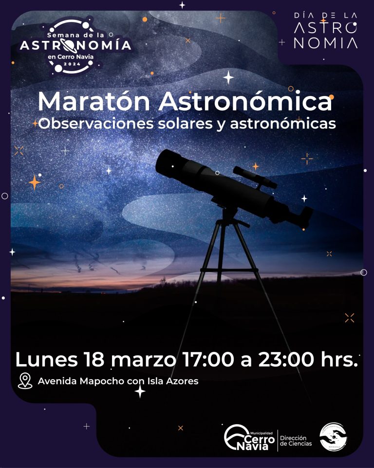 Maratón Astronómica en Cerro Navia