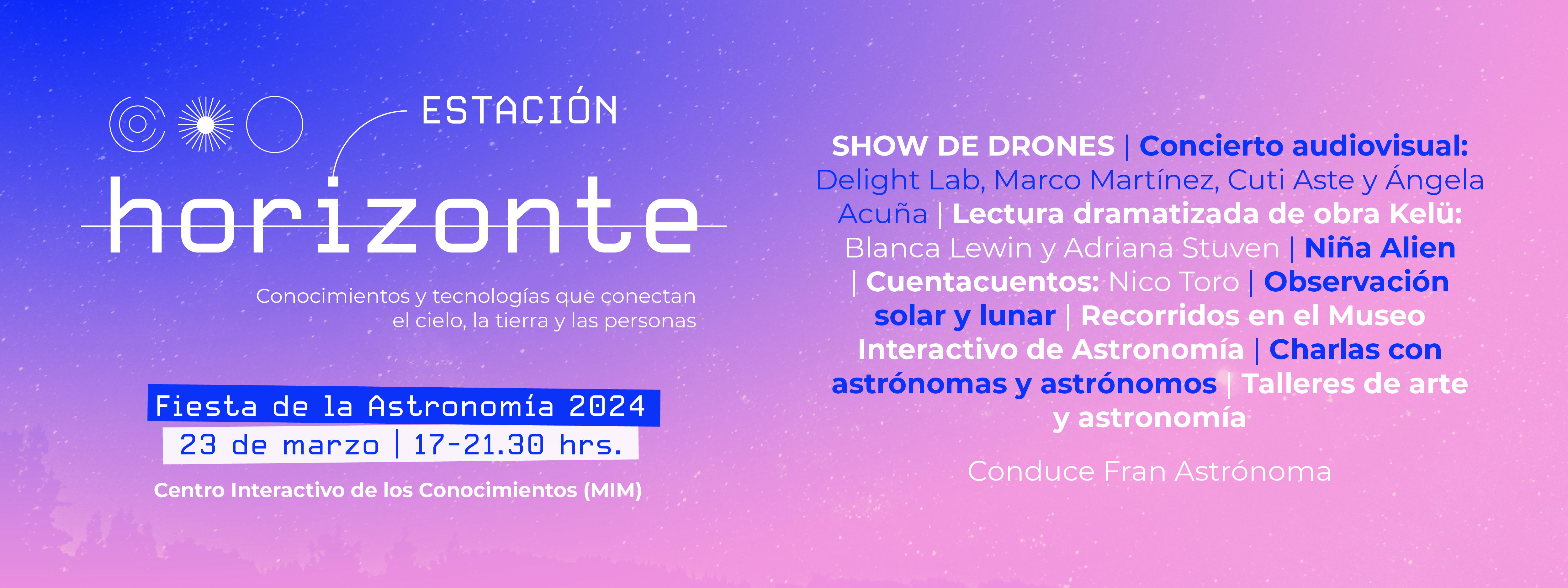 Fiesta de la astronomía: Estación Horizonte